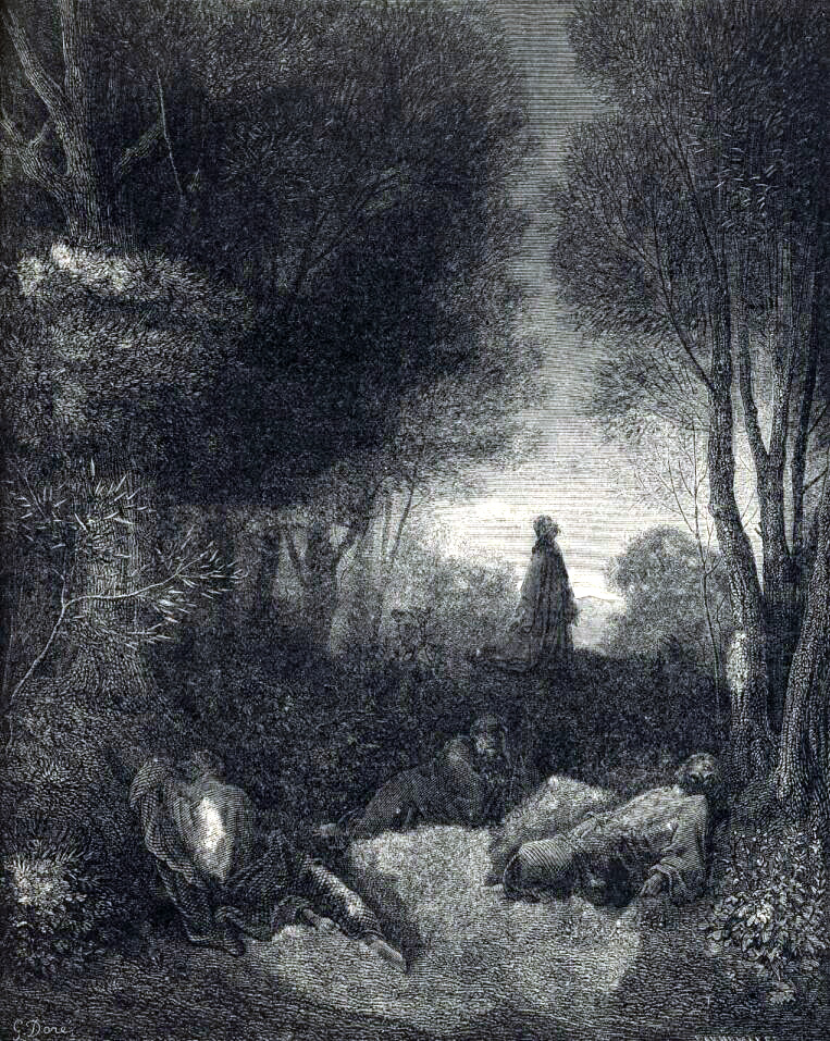 Prière de Jésus dans le jardin des oliviers