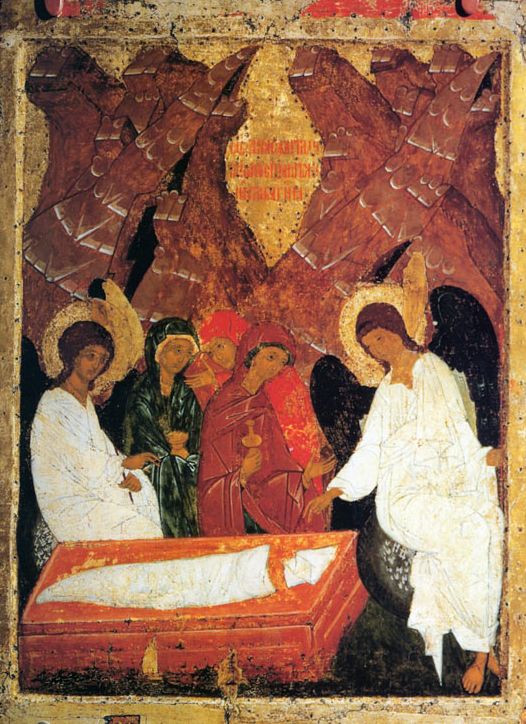 L'apparition de l'ange aux Myrrophores