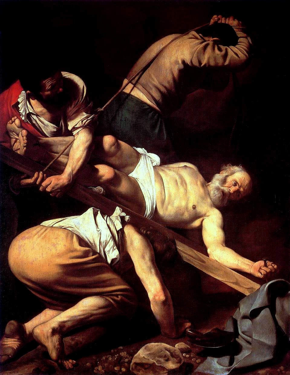 Le crucifiement de Pierre